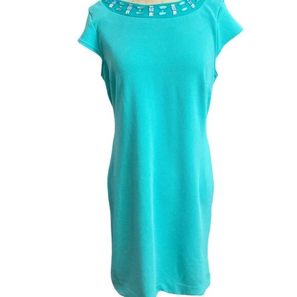 madison leigh Dresses & Skirts - MADISON LEIGH TEAL DRESS / SZ 10 / NWT